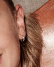 Astrid og Agens - Young Alma øreringer i stål med cz thumbnail