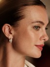 Astrid og Agnes - Adele ørepynt i forgylt stål med cz thumbnail