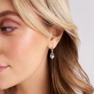 Sif Jakobs - Julia øreringer i sølv med hjertecharms thumbnail