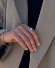 Astrid og Agnes - Melinda ring i forgylt stål med cubic zirkonia thumbnail