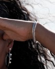 Astrid og Agnes - Selena armbånd med glasstener og forgylte detaljer thumbnail