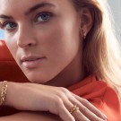 Sif Jakobs - Ellera Perla Uno ring i forgylt sølv med perle og multifargede cz thumbnail