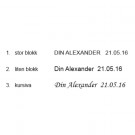 Lykkeringene - Gult gull, 3mm thumbnail