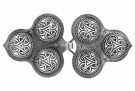 Borresølv - Spenne, bred beltespenne thumbnail