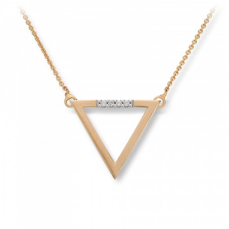 MG Diamonds - Anheng gult gull med diamant
